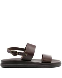 Ancient Greek Sandals Timon leather greek sandals - Brown