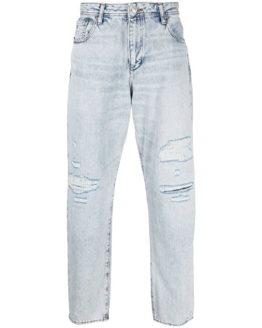 Armani distressed jeans clearance mens