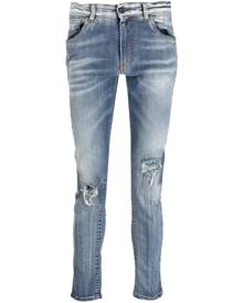 Salvatore Santoro low-rise skinny jeans - Blue