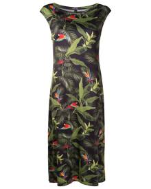 Lygia & Nanny Zababa botanical-print dress - Green