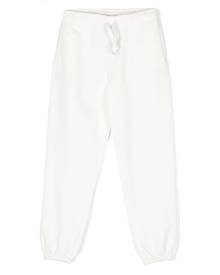 Ralph Lauren Kids drawstring waistband track pants - White