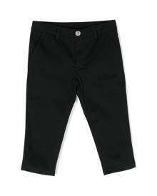Roberto Cavalli Junior embroidered-logo trousers - Blue