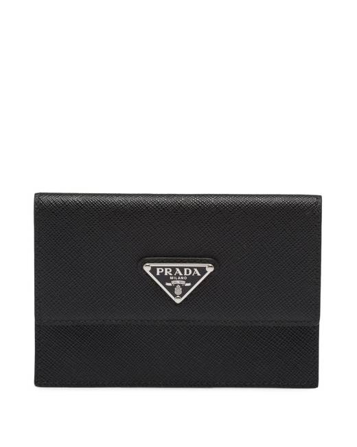 Prada Teal Blue Saffiano Leather Wallet – LovedLuxeBags
