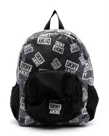 Dkny Kids logo-print backpack - Black