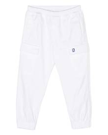 DONDUP KIDS elasticated-waist track pants - White