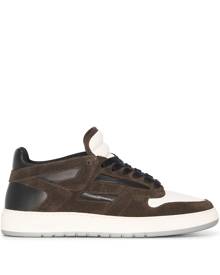 Represent Reptor Low panelled sneakers - Brown