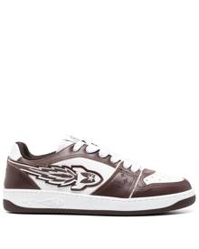 Enterprise Japan Rocket panelled leather sneakers - Brown