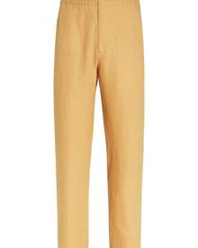 Zegna linen track pants - Yellow