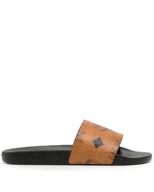 Mcm slides online saks