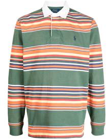 Polo Ralph Lauren The Iconic Rugby Shirt striped polo shirt - Green