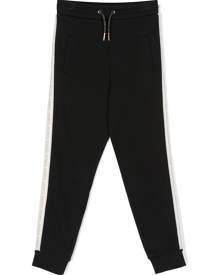 Michael Kors Kids logo-embellished side-panels jogging bottoms - Black