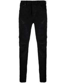 Purple Brand low-rise ripped skinny jeans - Black