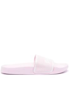 PUMA Leadcat 2.0 logo-print slides - Pink