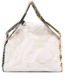 Stella McCartney Falabella faux-fur tote bag - Neutrals