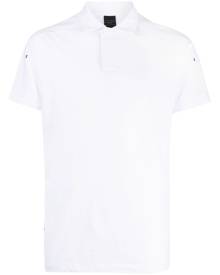 Hackett logo-print cotton polo shirt - White