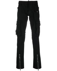 Dsquared2 zip-ankles skinny jeans - Black