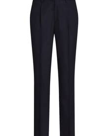 ETRO pressed-crease wool trousers - Blue