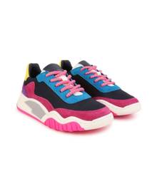 Marc Jacobs Kids number-printed panelled sneakers - Multicolour