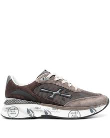 Premiata Moerun logo-print sneakers - Brown