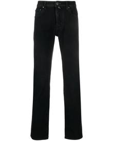 Jacob Cohën logo-patch skinny jeans - Black