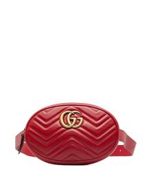 Gucci Pre-Owned GG Marmont Matelassé belt bag - Red