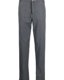 Kiton tapered-leg chino trousers - Grey