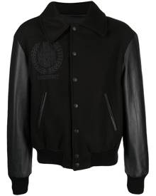 Family First logo-embroidered bomber jacket - Black