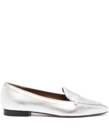 Malone Souliers Bruni metallic leather loafers - Silver