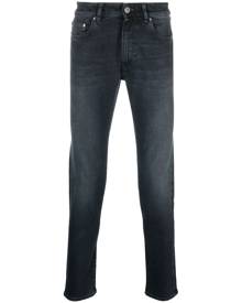 PT Torino logo-patch skinny jeans - Blue