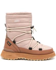 Suicoke BOWER quilted snow boots - Pink