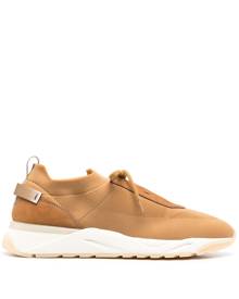 Santoni Drowse panelled sneakers - Brown