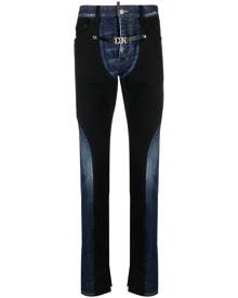 Dsquared2 Icon panelled skinny jeans - Black