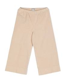 Il Gufo wide-leg corduroy trousers - Neutrals