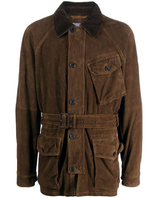 Ralph Lauren RRL zip-up Leather Jacket - Farfetch