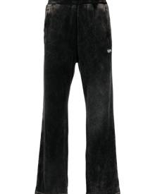 Diesel P-Zampband velvet track pants - Black