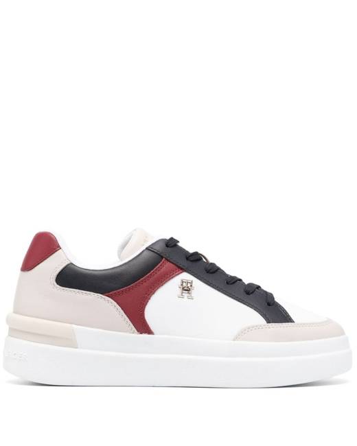 Tommy Hilfiger Essential Stripes lace-up Sneakers - Farfetch