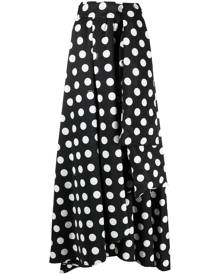 PINKO polka-dot full skirt - Black