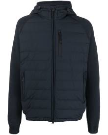 Woolrich zipped-up padded hooded jacket - Blue