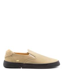 Osklen logo slip-on sneakers - Brown