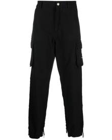 Gcds tapered-leg cargo trousers - Black