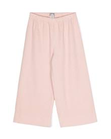 Il Gufo wide-leg corduroy trousers - Pink