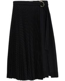 3.1 Phillip Lim belted pleated midi skirt - Blue