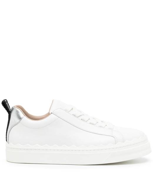 Chloe sales white sneakers