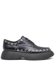3.1 Phillip Lim Mercer leather derby shoes - Black
