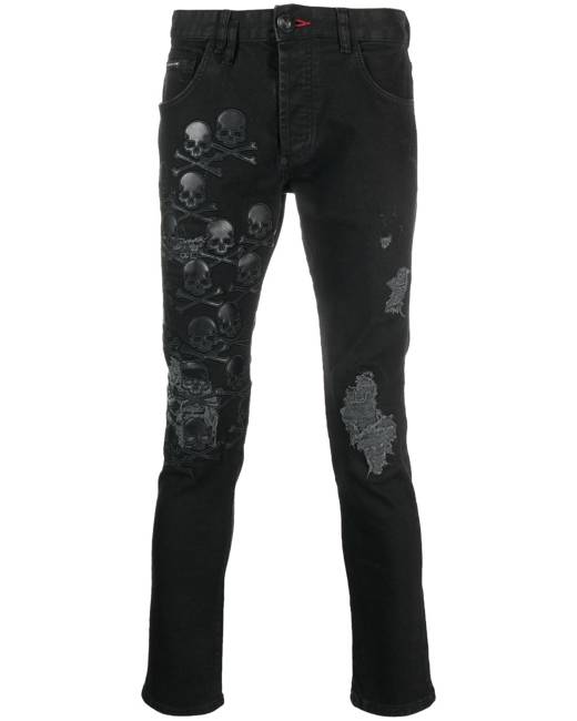 Philipp Plein Rock Star Denim Jeans - Farfetch