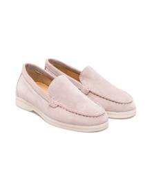 Scarosso Ludovica suede loafers - Pink