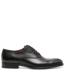 Fratelli Rossetti lace-up polished leather brogues - Black