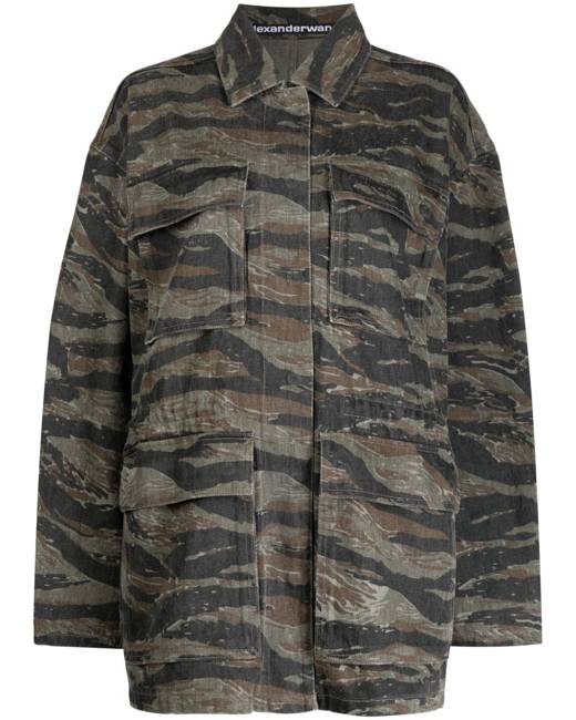 Alexander Wang all-over logo-print Jacket - Farfetch