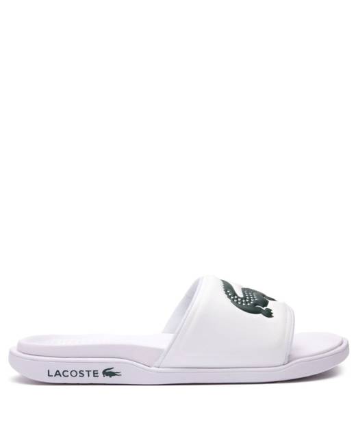 Shop Lacoste White Slippers online | Lazada.com.ph-happymobile.vn