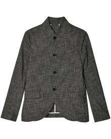 Charles Jeffrey Loverboy single-breasted tweed blazer - Grey